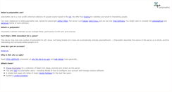 Desktop Screenshot of planet.polymathic.net